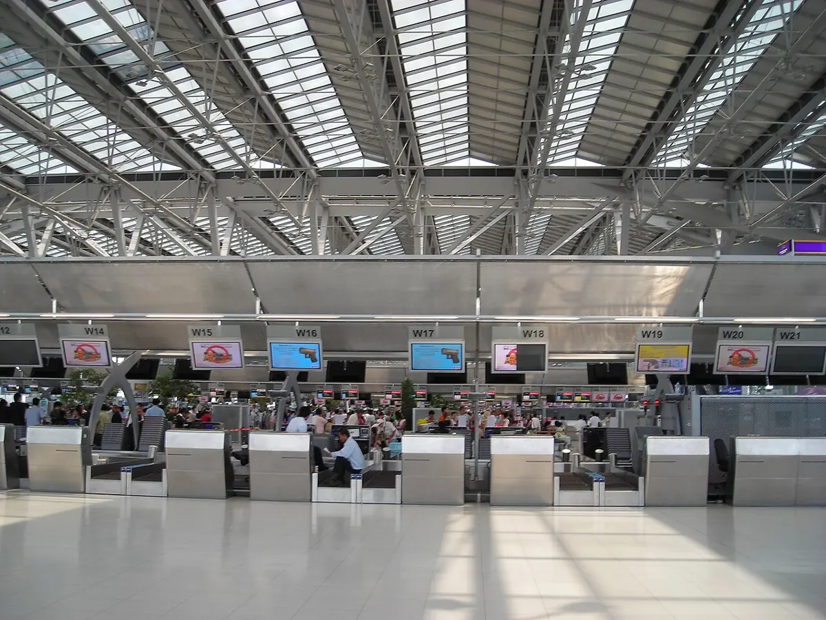 Airline check-in counters Airline check-in counters, the end point of every ticket a travel agent issues through a B2B portal