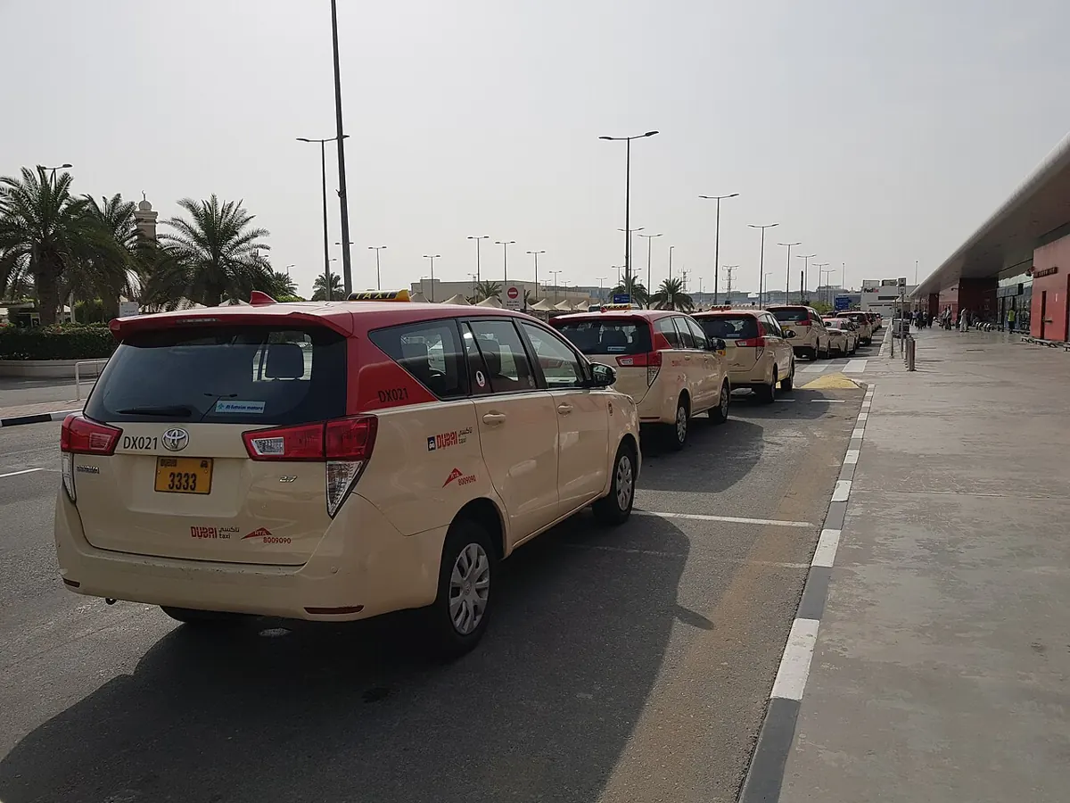 Outside Dubai International Airport Outside Dubai International Airport, where Indian F-1 students on a long layover may want to leave the airport