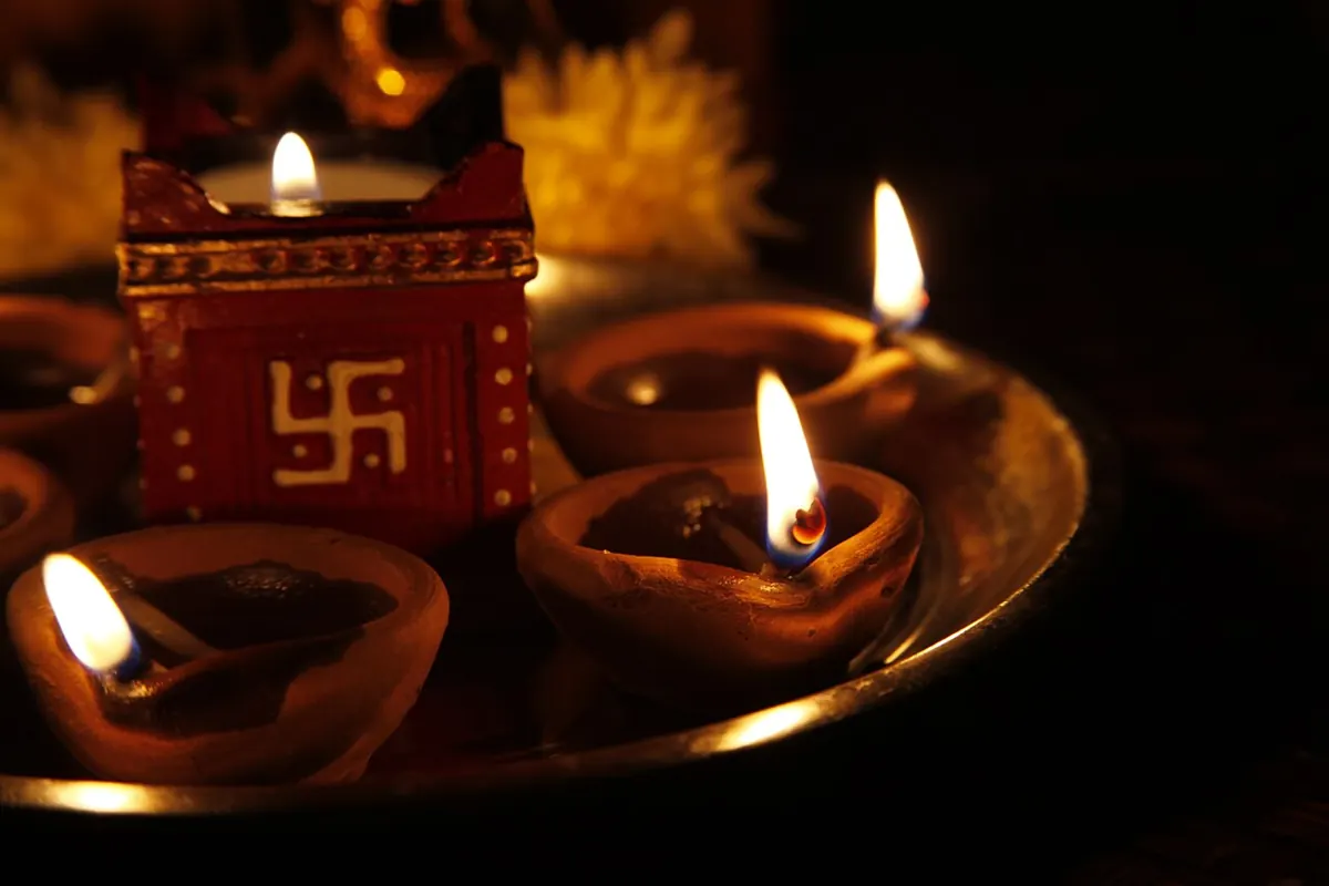 Diwali diyas, as NRI families travel home to India with foreign-born children