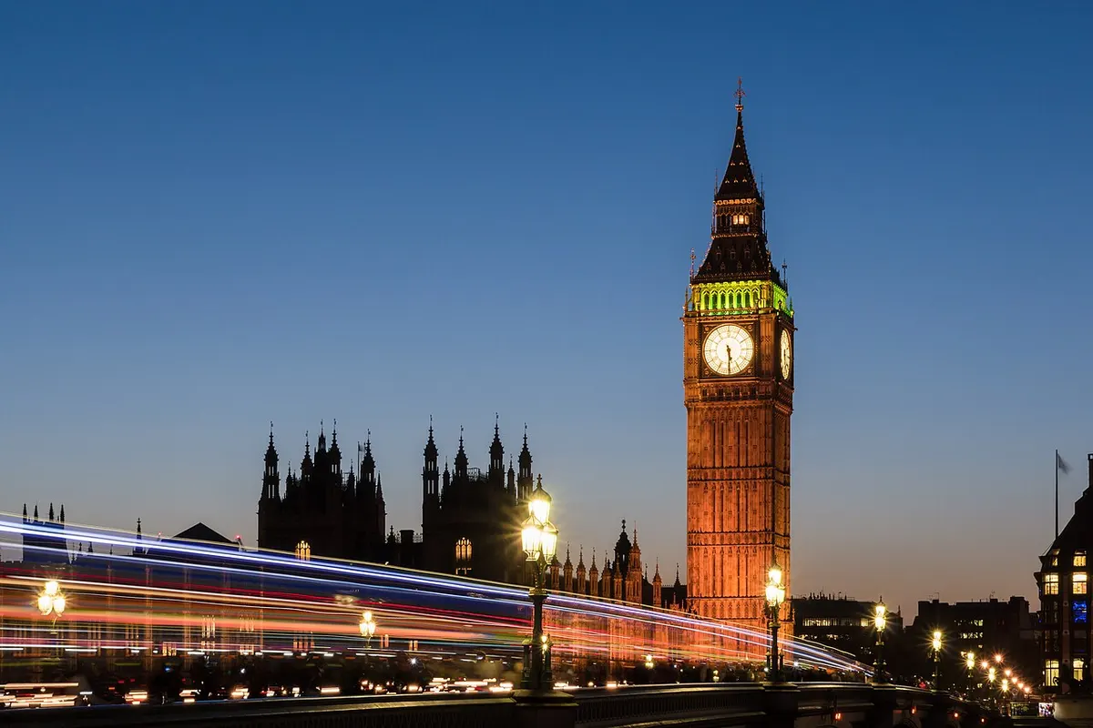 Elizabeth Tower and Westminster in London, the UK destination for Indians living in the UAE